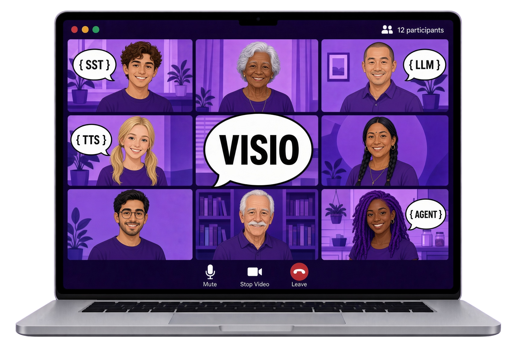 Visioconférence maîtrisée avec Self AI et stratégie BYOK